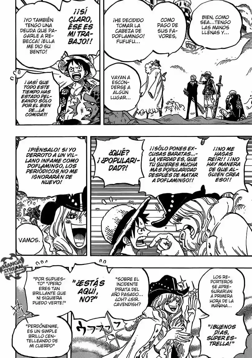 One Piece Capítulo 748 - Página 8 en español
