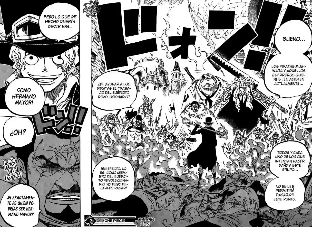 One Piece Capítulo 750 - Página 17 en español