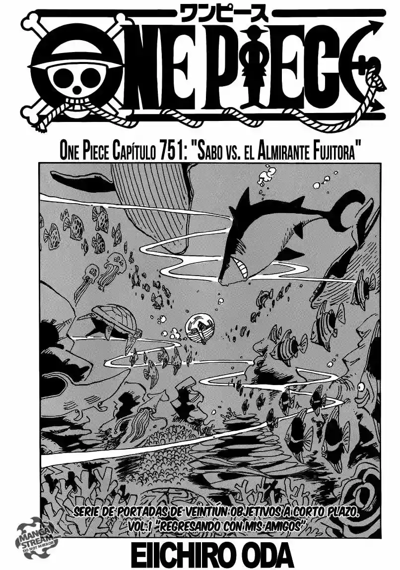One Piece Capítulo 751 - Página 3 en español