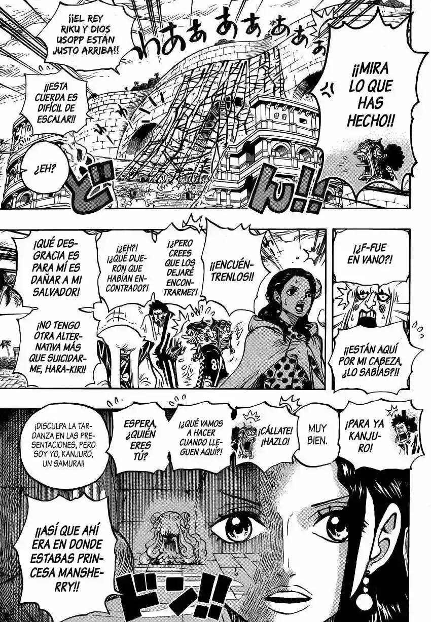 One Piece Capítulo 756 - Página 5 en español