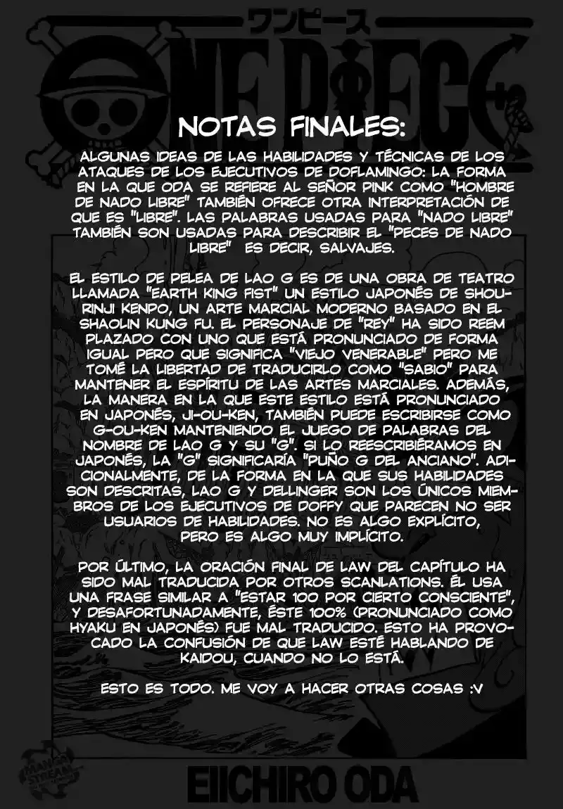 One Piece Capítulo 768 - Página 14 en español