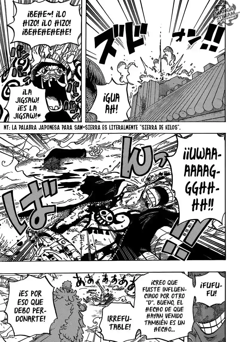 One Piece Capítulo 769 - Página 10 en español