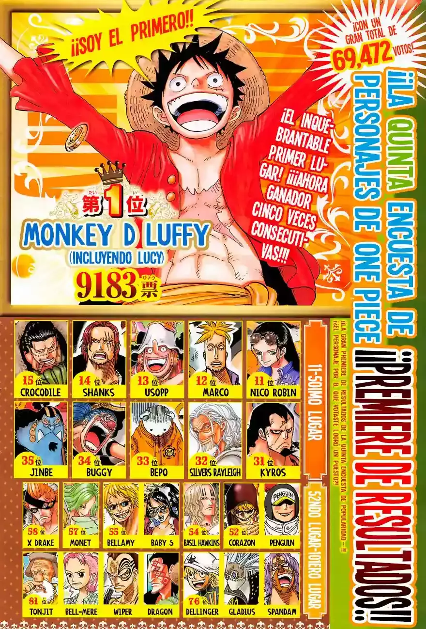 One Piece Capítulo 771 - Página 4 en español