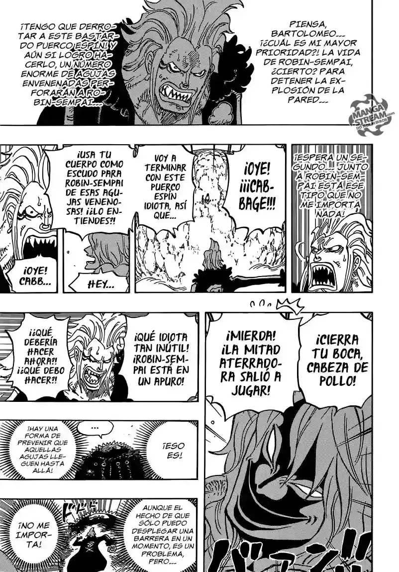 One Piece Capítulo 773 - Página 12 en español