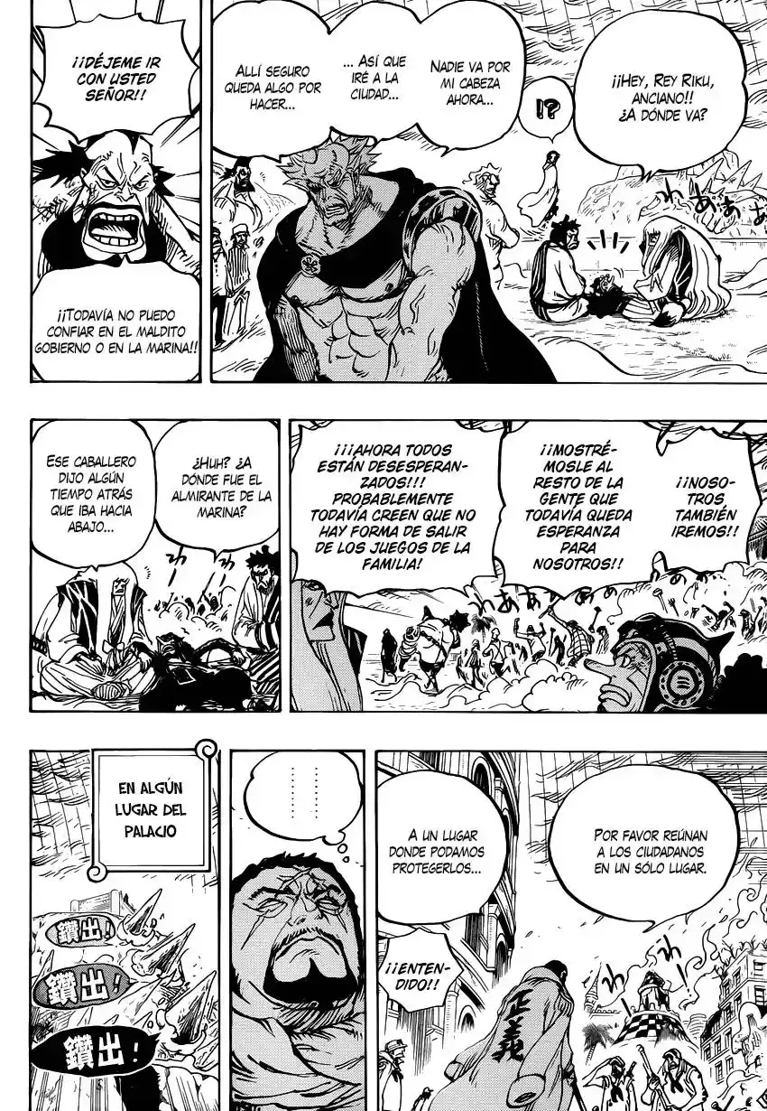 One Piece Capítulo 777 - Página 9 en español