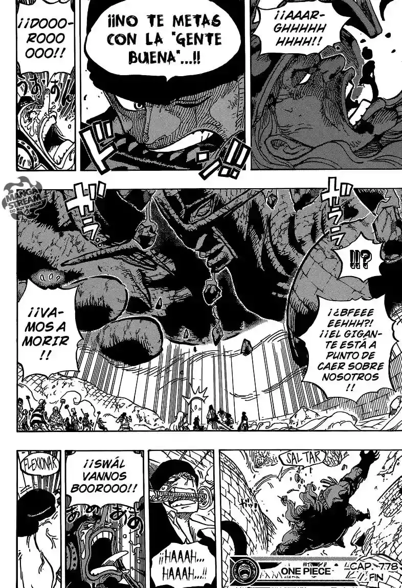 One Piece Capítulo 778 - Página 14 en español