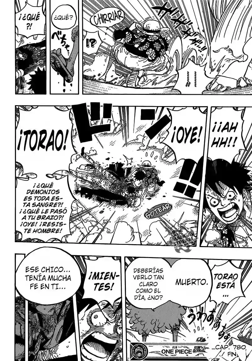 One Piece Capítulo 780 - Página 15 en español
