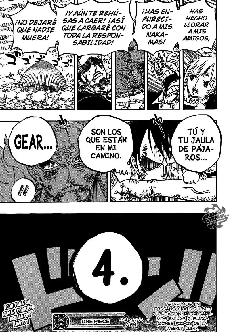One Piece Capítulo 783 - Página 19 en español