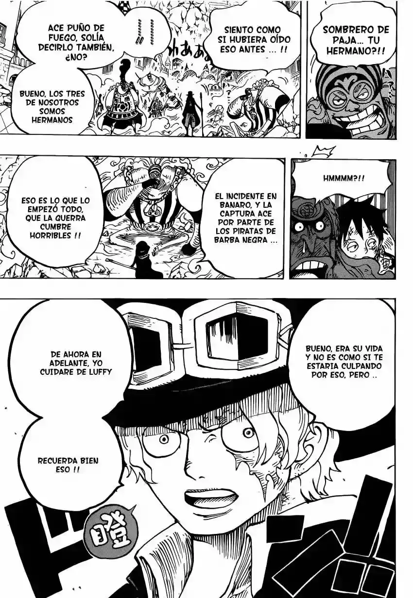 One Piece Capítulo 787 - Página 4 en español