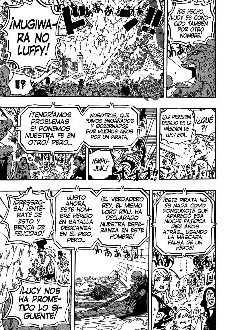 One Piece Capítulo 789 - Página 12 en español