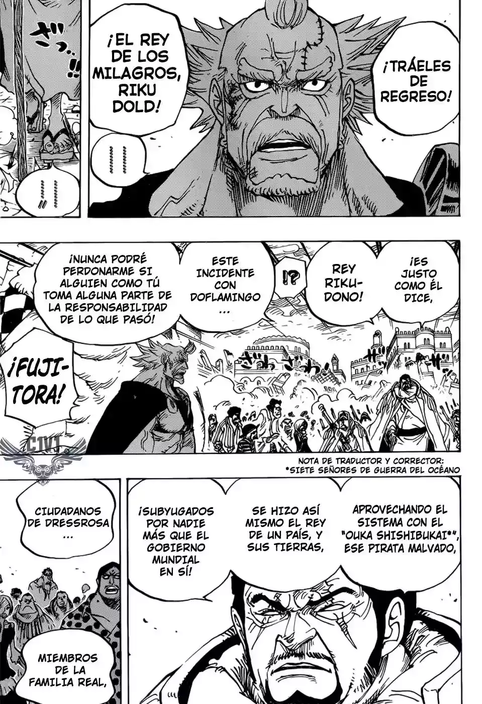 One Piece Capítulo 792 - Página 14 en español