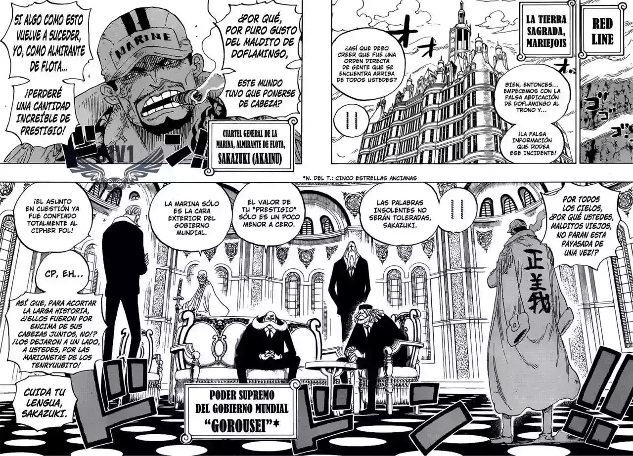 One Piece Capítulo 793 - Página 5 en español