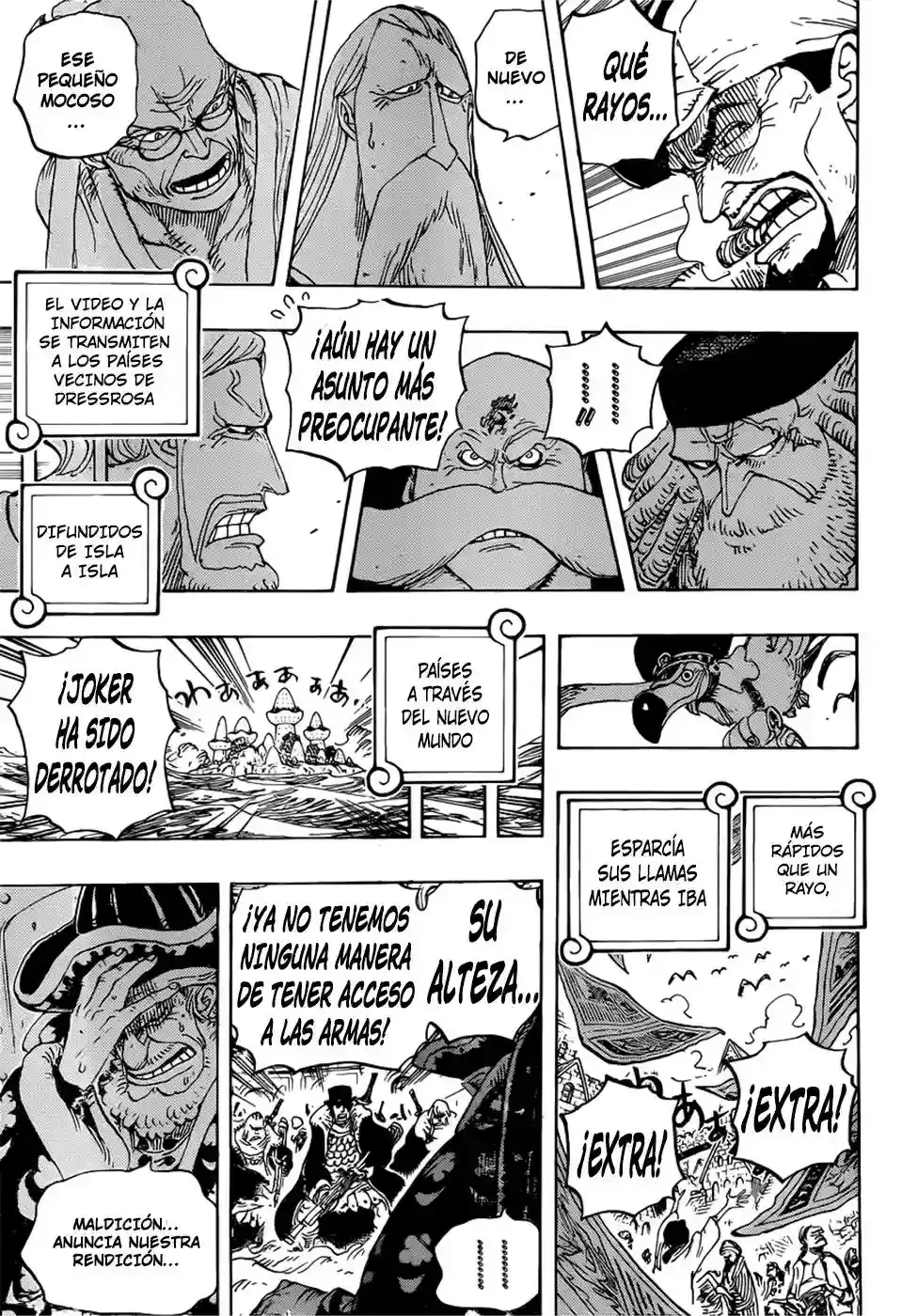 One Piece Capítulo 793 - Página 7 en español