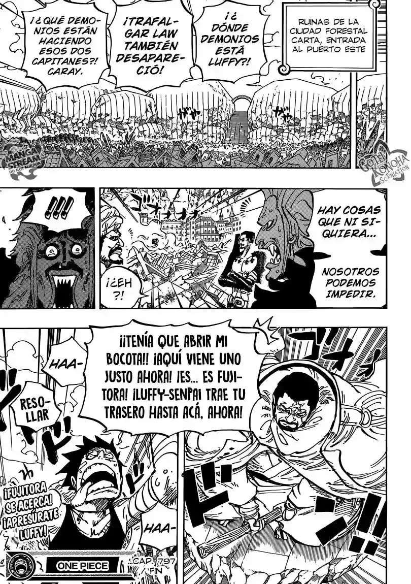 One Piece Capítulo 797 - Página 18 en español