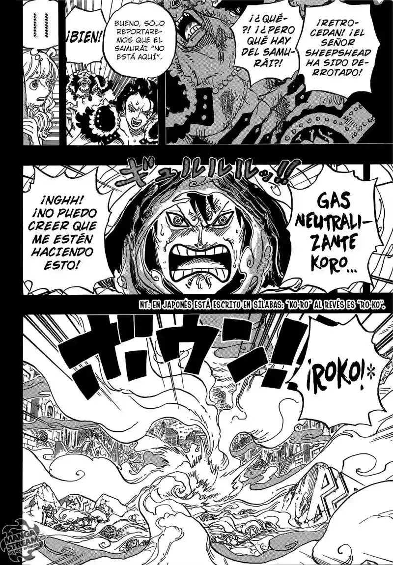 One Piece Capítulo 811 - Página 6 en español