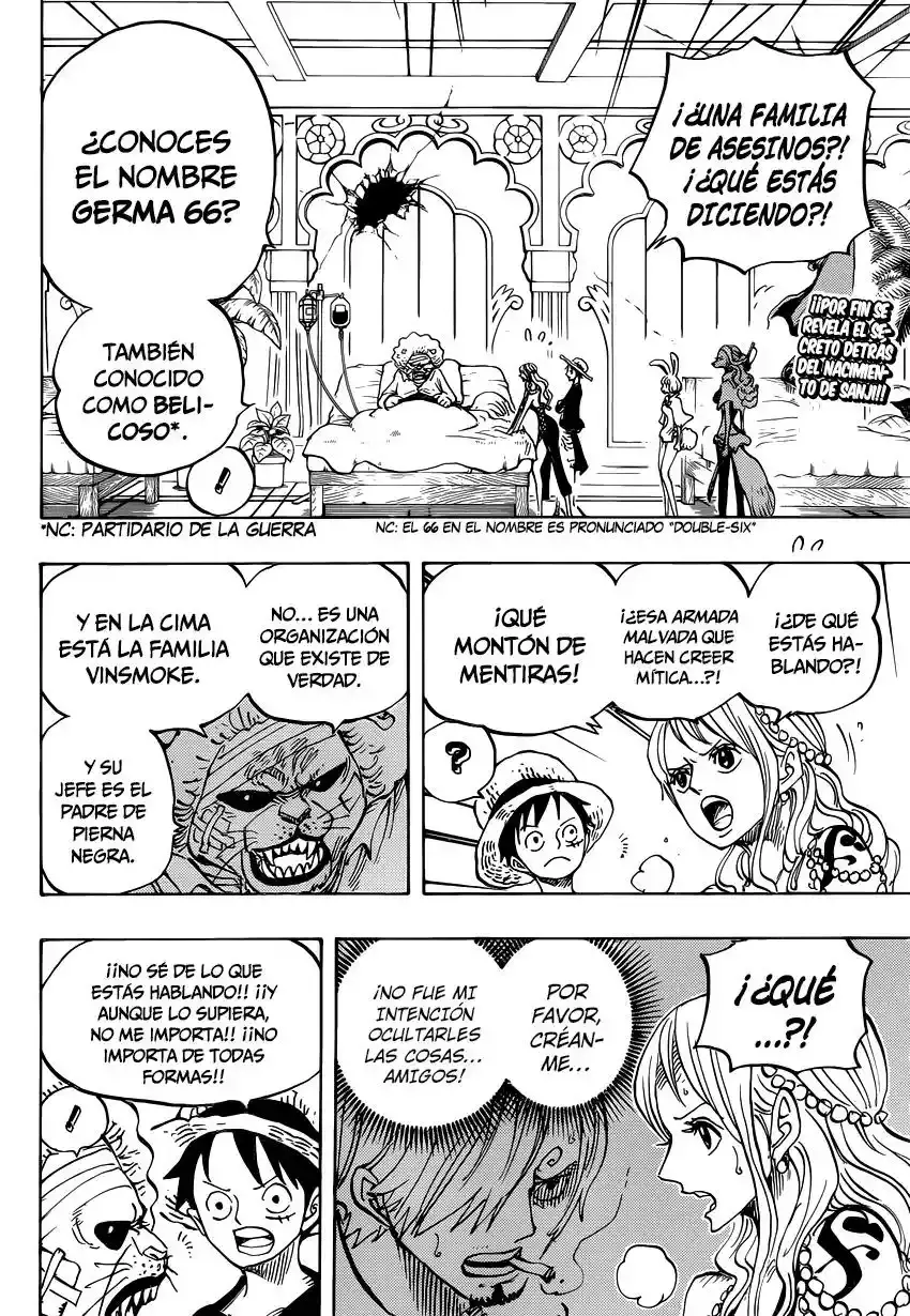 One Piece Capítulo 815 - Página 3 en español