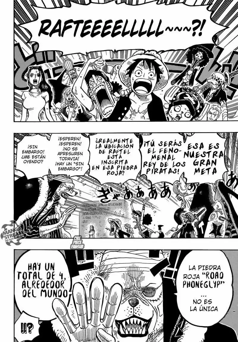 One Piece Capítulo 818 - Página 5 en español