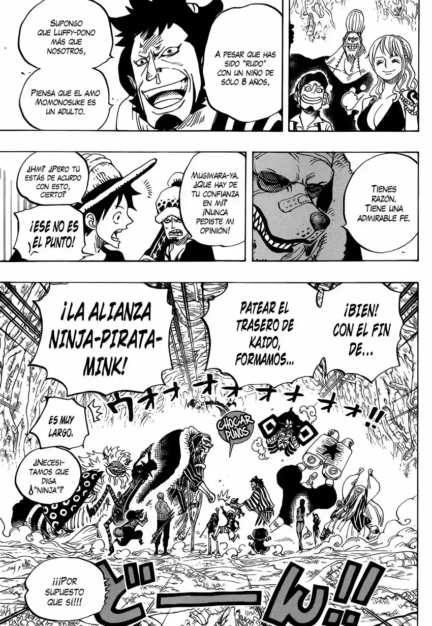 One Piece Capítulo 819 - Página 14 en español