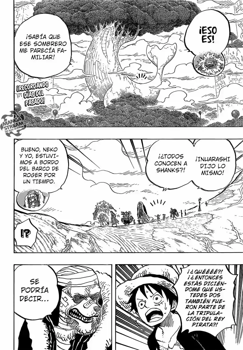 One Piece Capítulo 820 - Página 3 en español
