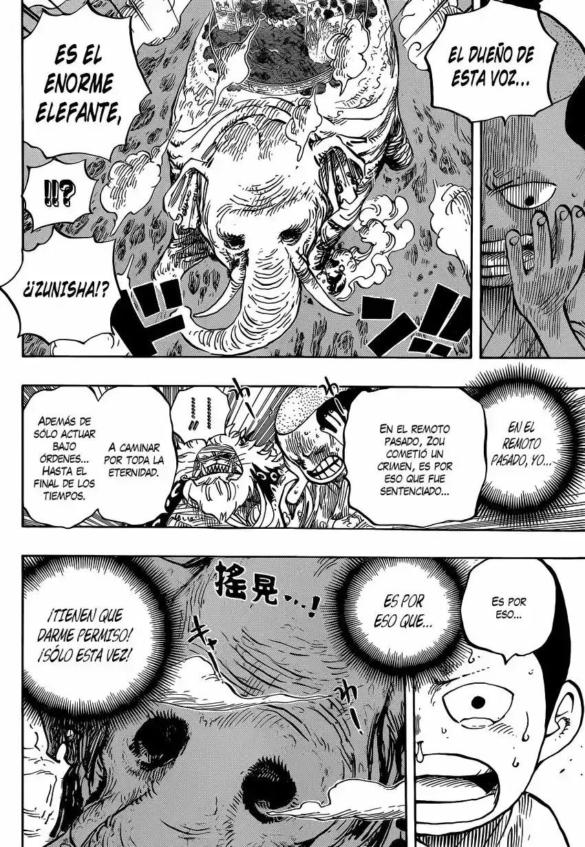 One Piece Capítulo 821 - Página 13 en español