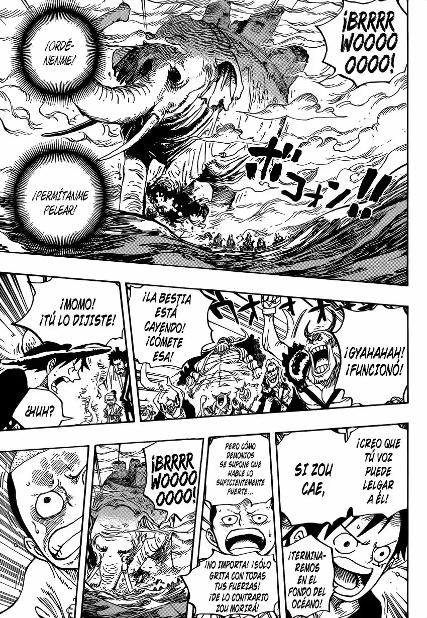 One Piece Capítulo 821 - Página 14 en español