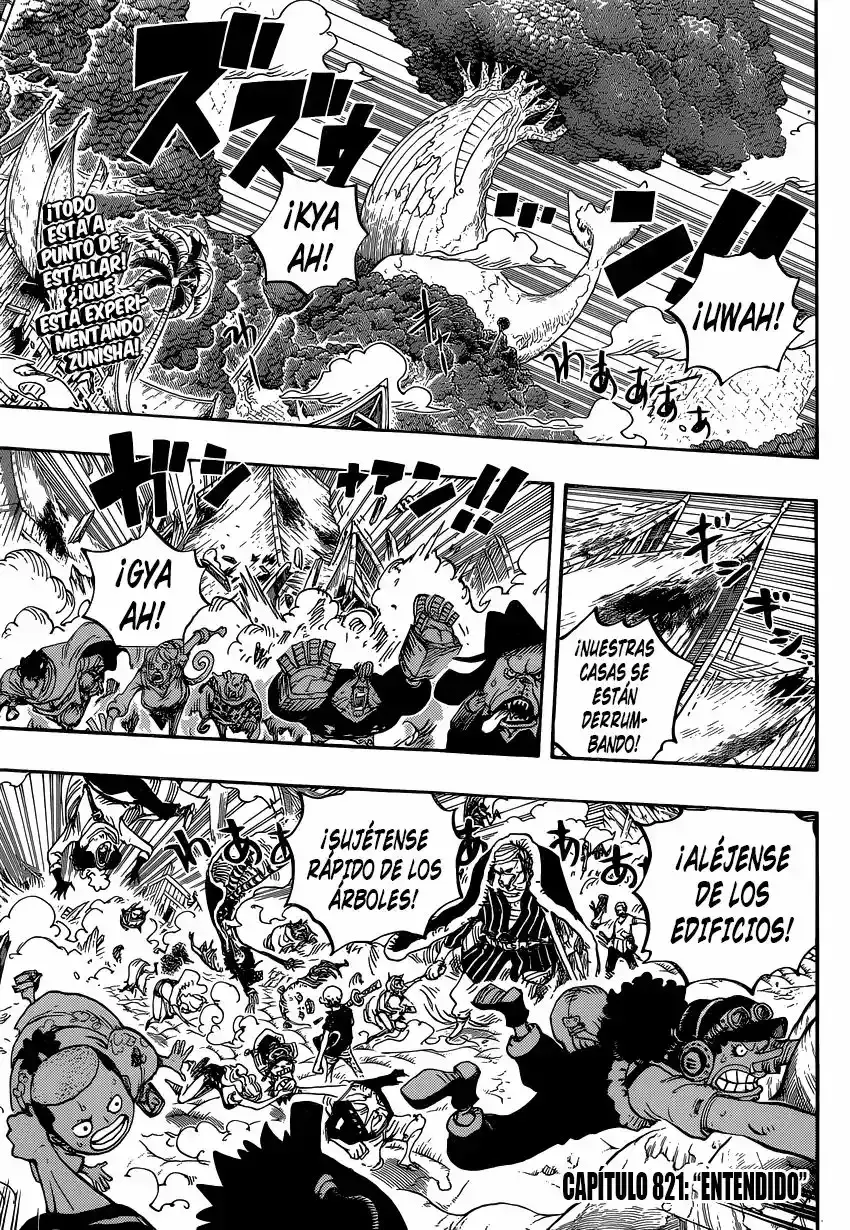 One Piece Capítulo 821 - Página 6 en español