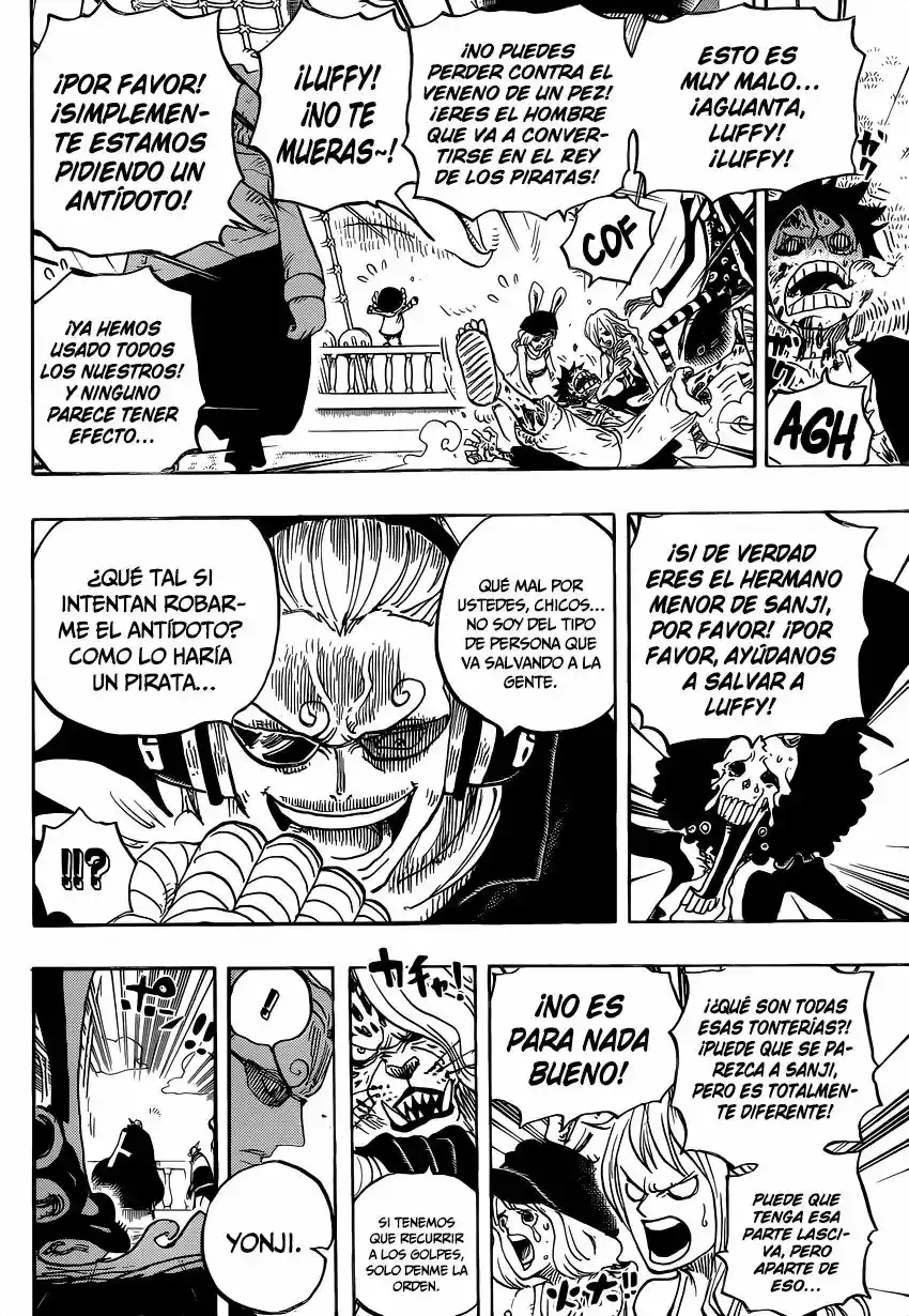 One Piece Capítulo 826 - Página 7 en español