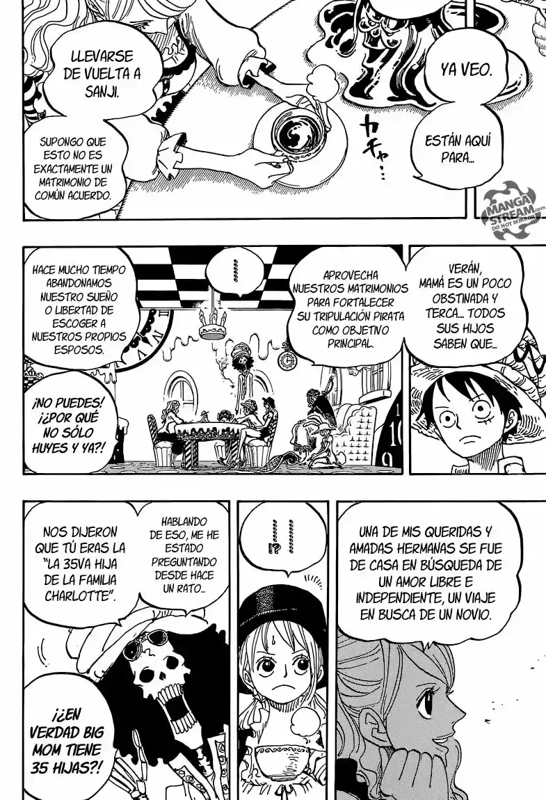 One Piece Capítulo 828 - Página 5 en español