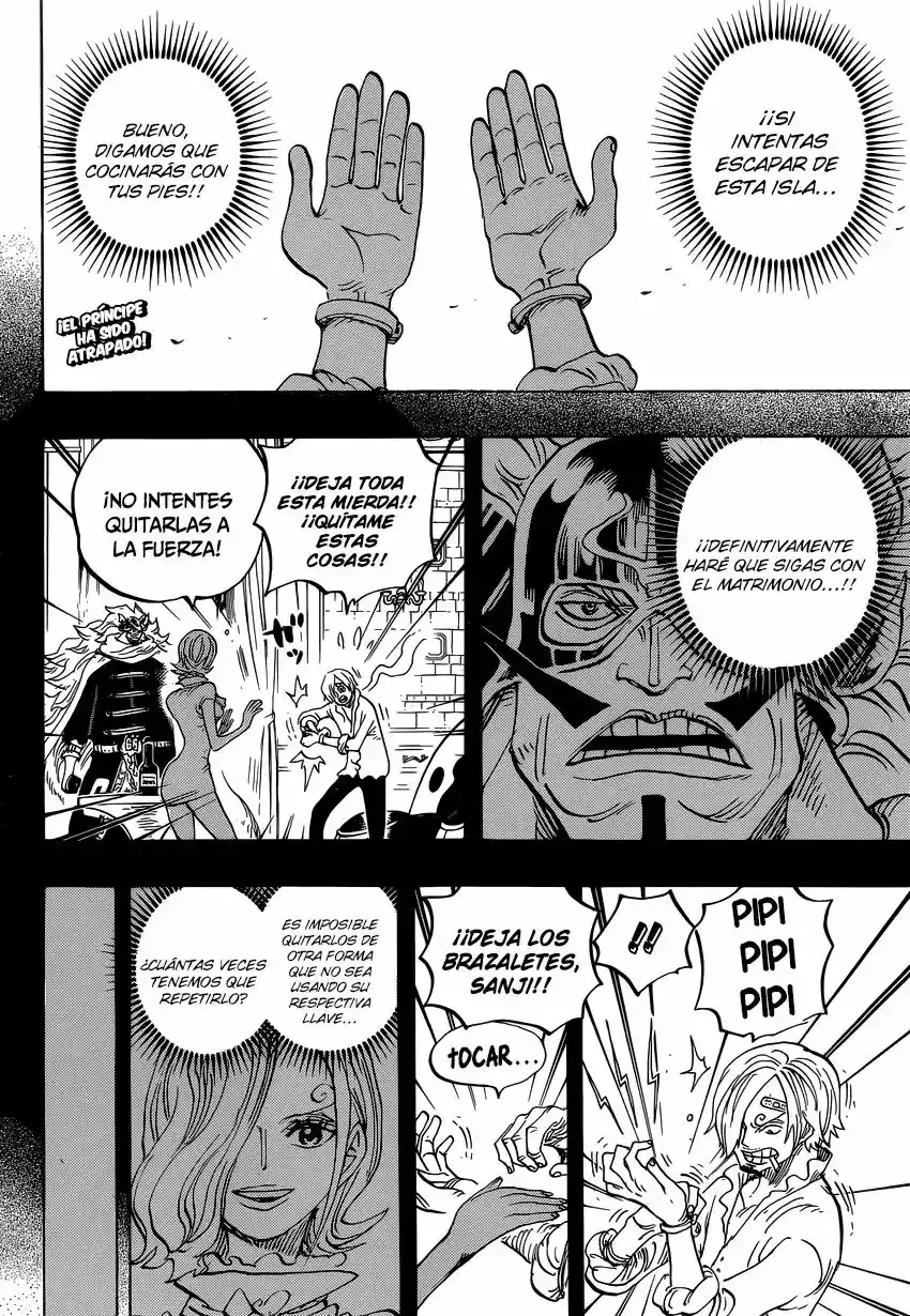 One Piece Capítulo 834 - Página 3 en español