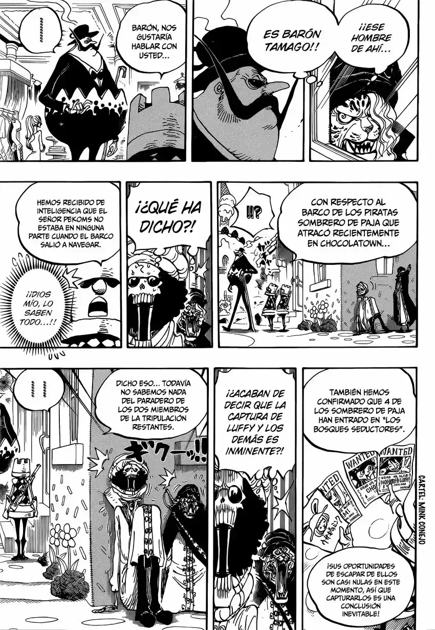 One Piece Capítulo 834 - Página 8 en español
