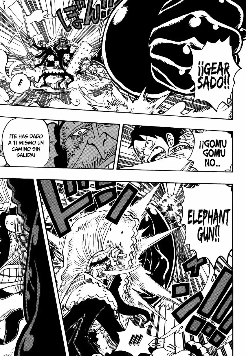 One Piece Capítulo 837 - Página 4 en español