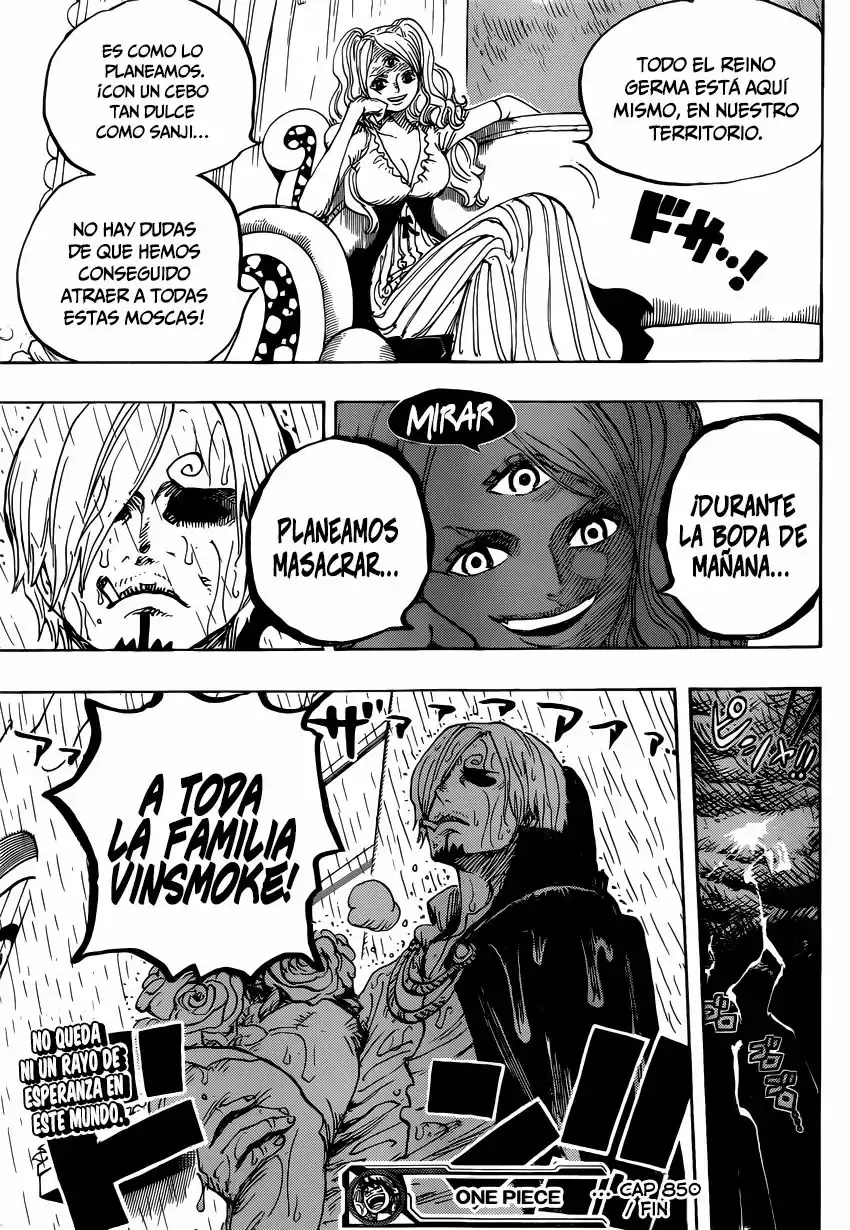 One Piece Capítulo 850 - Página 20 en español