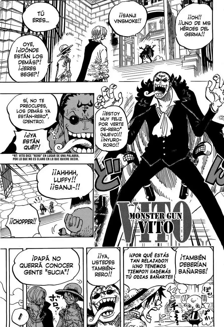 One Piece Capítulo 858 - Página 8 en español