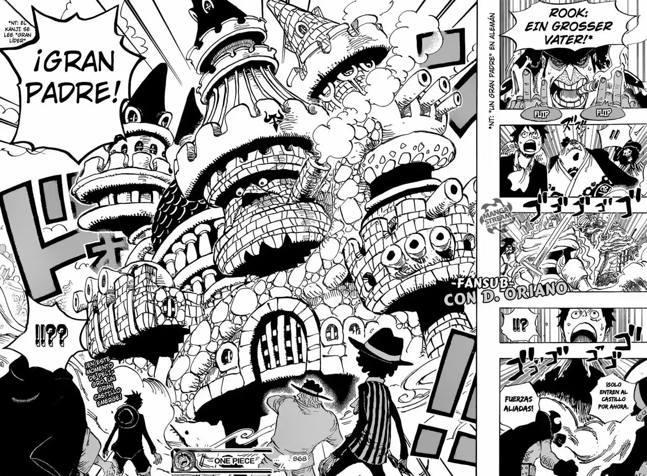 One Piece Capítulo 868 - Página 14 en español