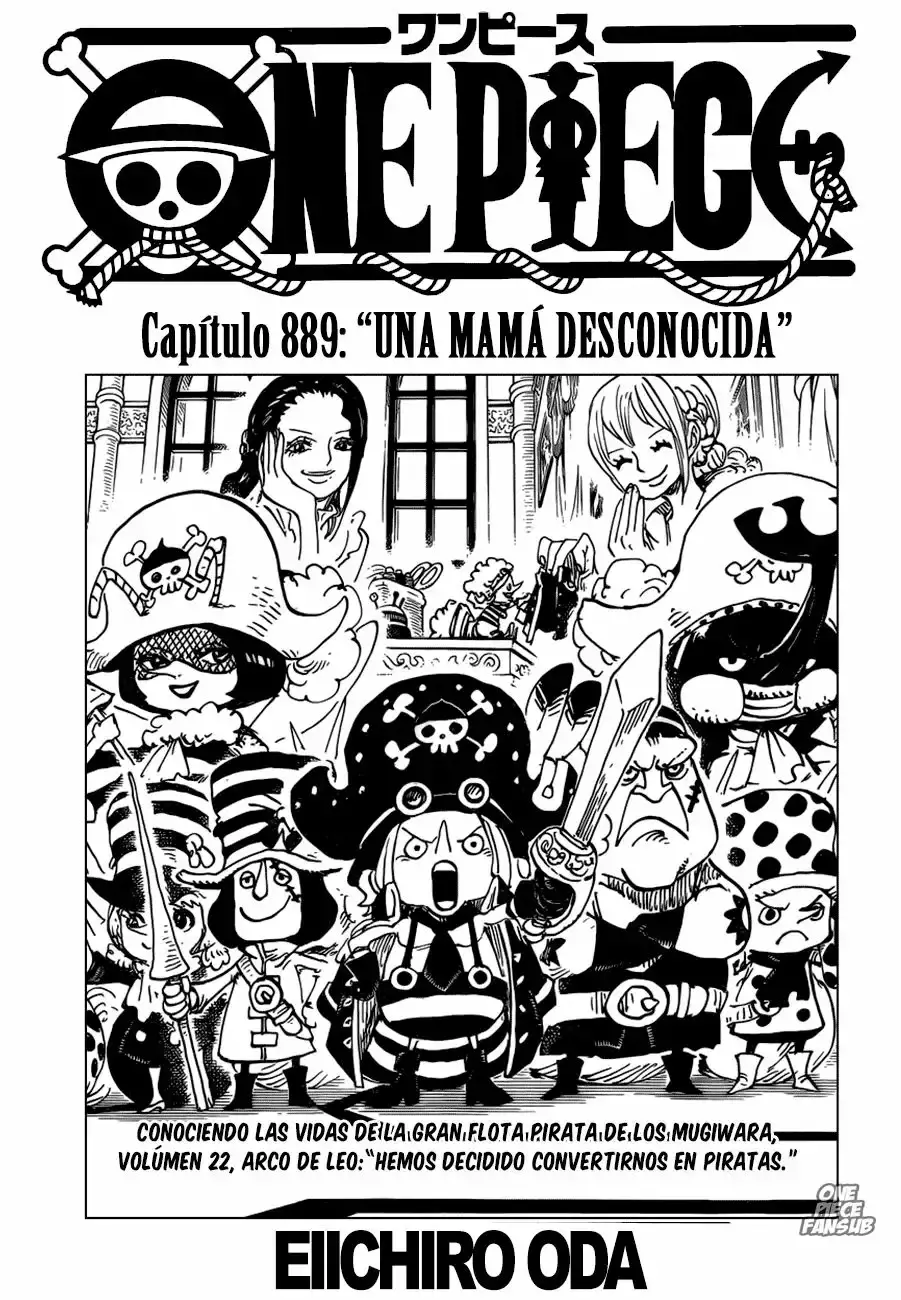 One Piece Capítulo 889 - Página 3 en español