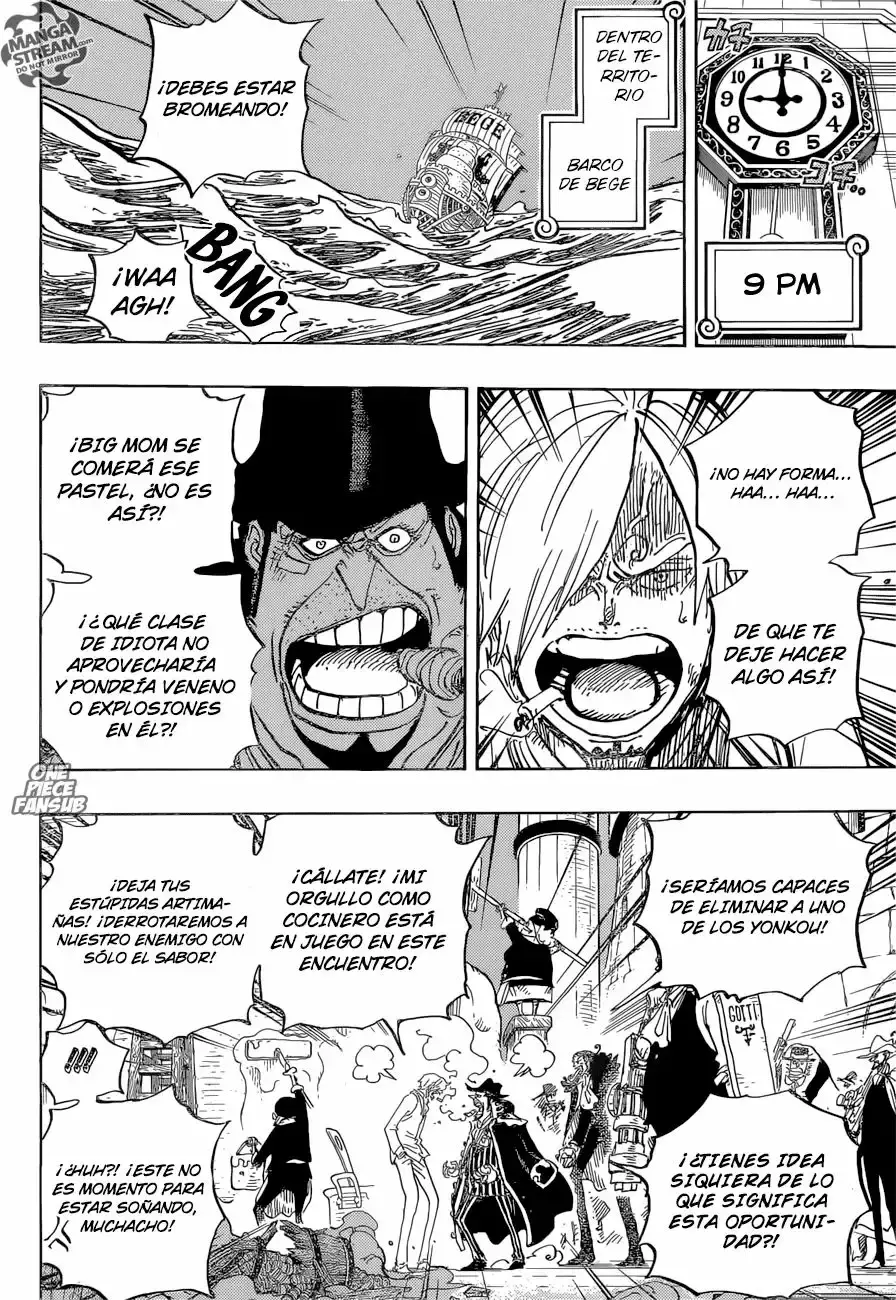 One Piece Capítulo 889 - Página 9 en español