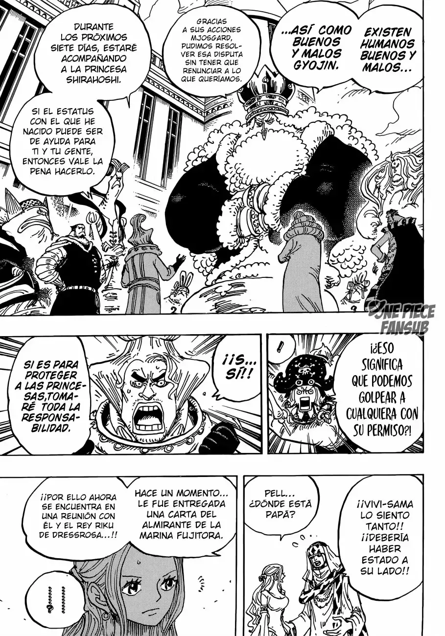 One Piece Capítulo 908 - Página 4 en español