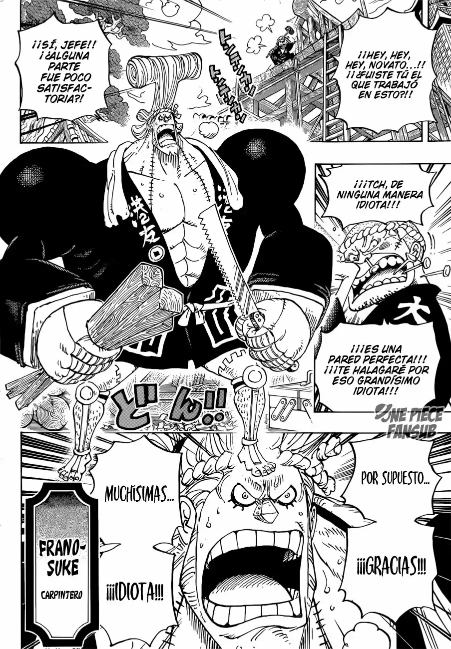 One Piece Capítulo 909 - Página 10 en español