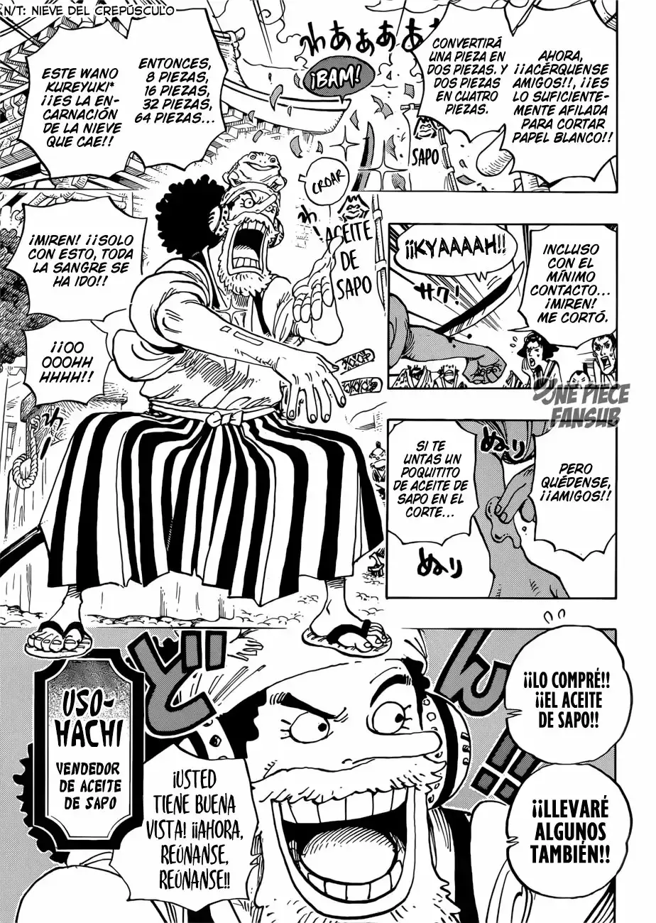 One Piece Capítulo 909 - Página 11 en español