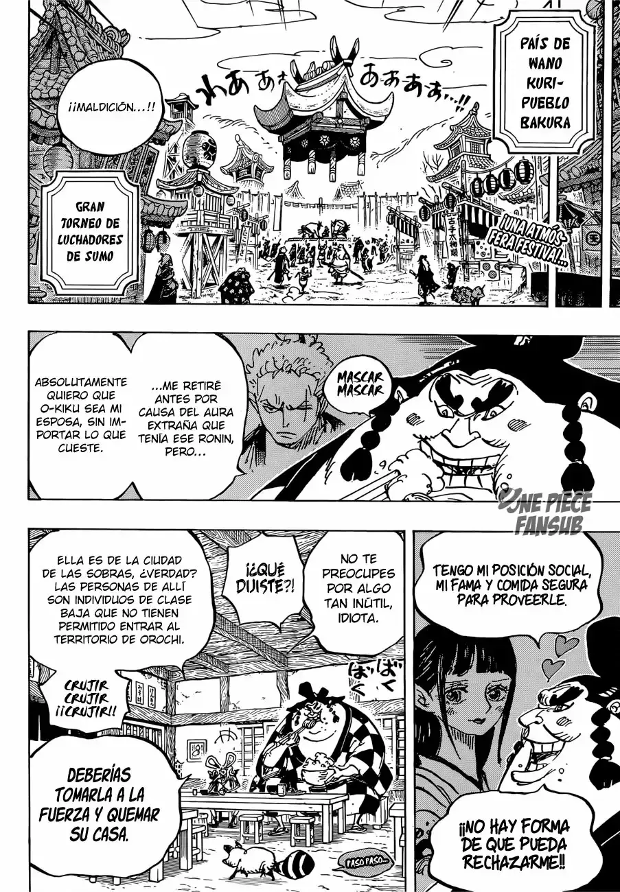 One Piece Capítulo 915 - Página 3 en español