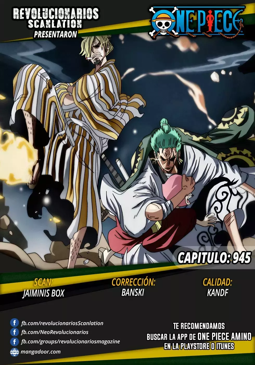One Piece Capítulo 945 - Página 21 en español
