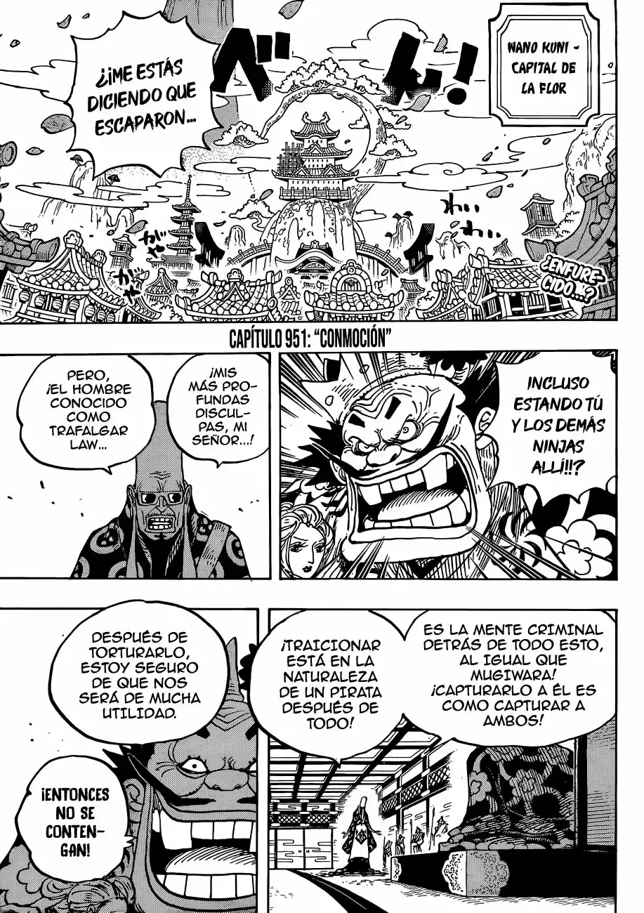 One Piece Capítulo 951 - Página 4 en español
