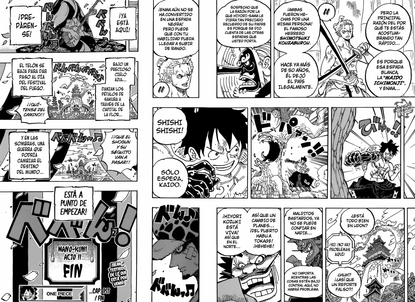 One Piece Capítulo 955 - Página 16 en español