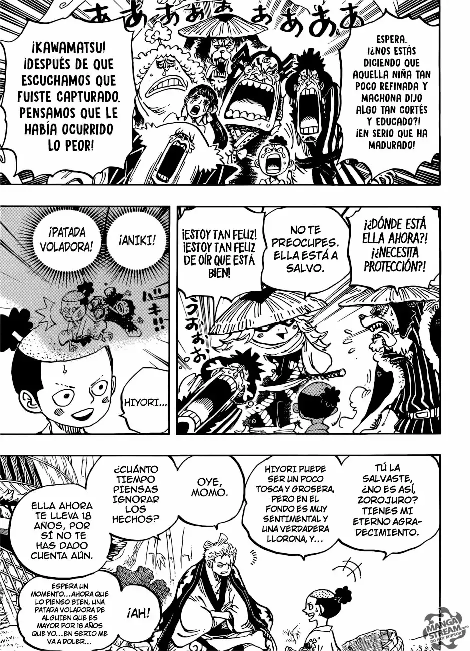 One Piece Capítulo 955 - Página 4 en español