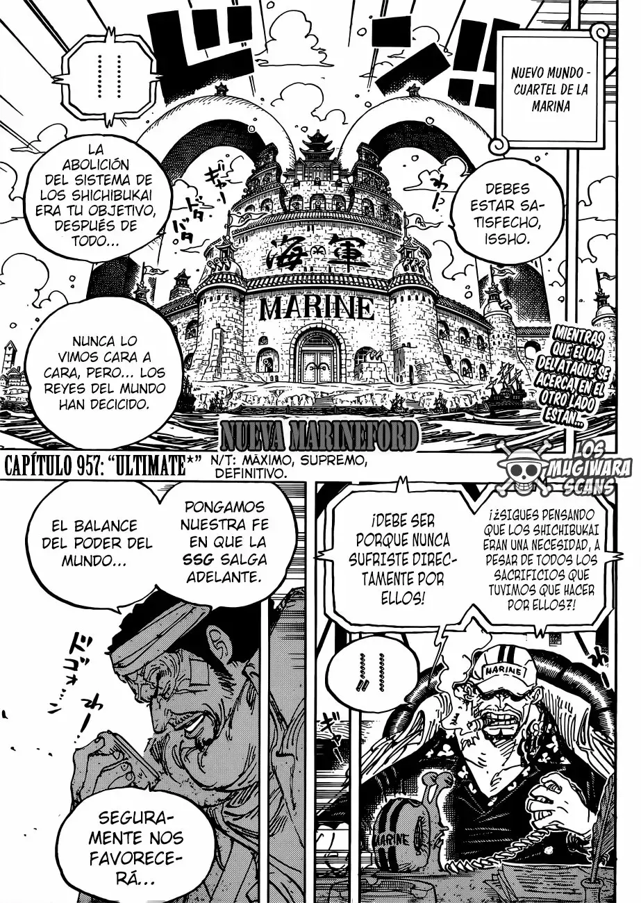 One Piece Capítulo 957 - Página 4 en español