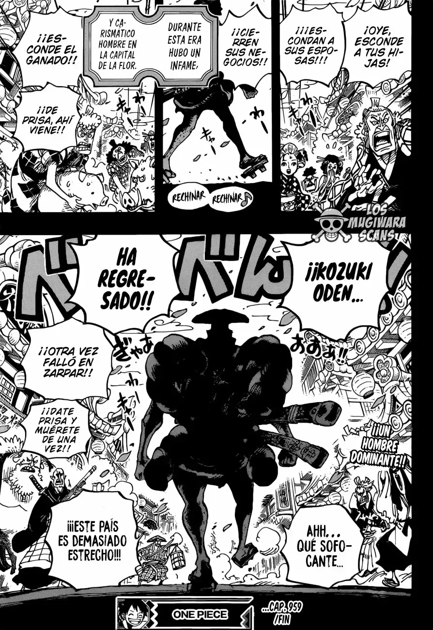 One Piece Capítulo 959 - Página 18 en español