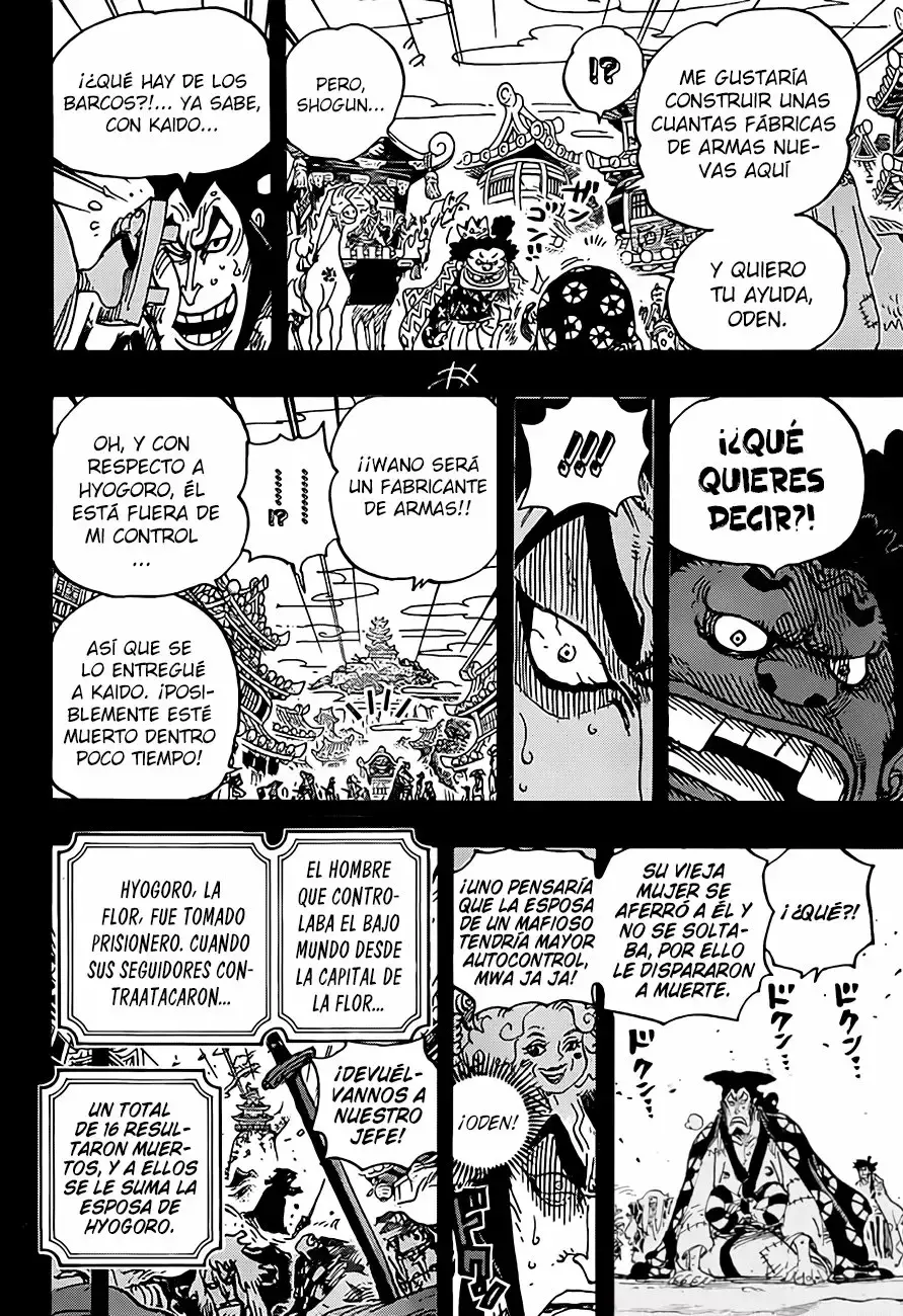 One Piece Capítulo 969 - Página 14 en español