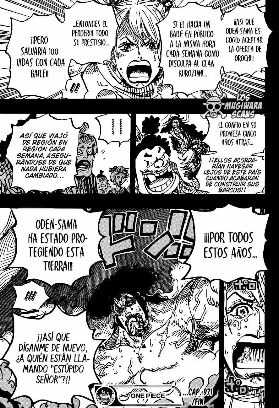 One Piece Capítulo 971 - Página 18 en español