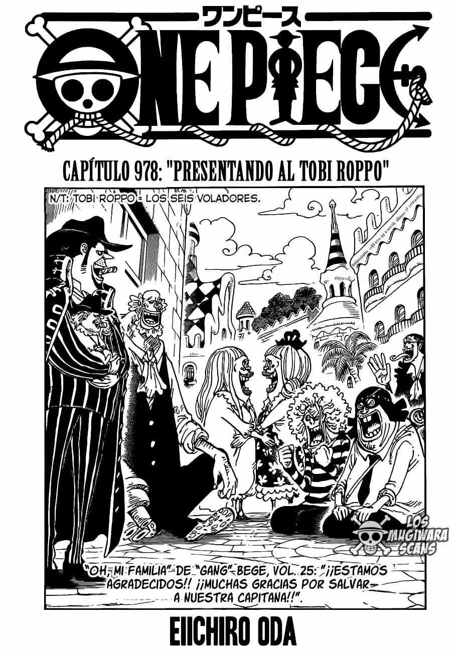 One Piece Capítulo 978 - Página 3 en español