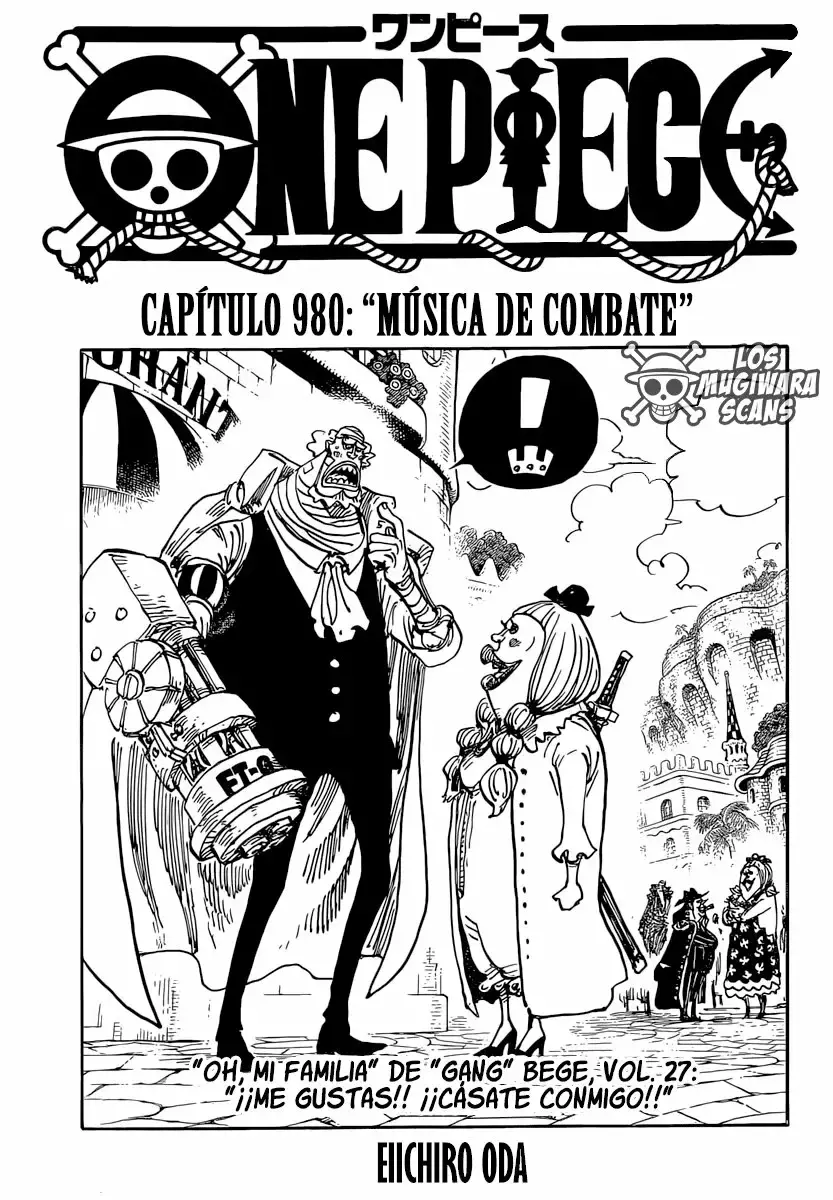 One Piece Capítulo 980 - Página 3 en español